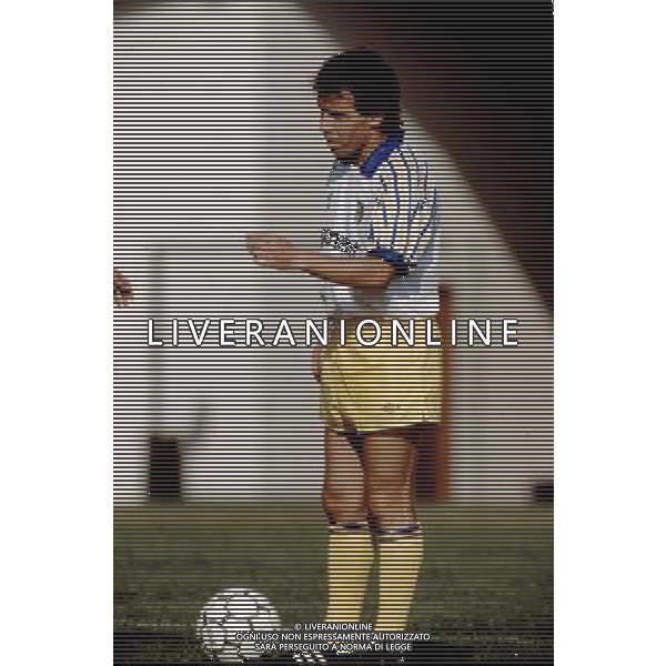 Parma calcio 1990/91 nella foto Daniele Zoratto ph archivio agenzia aldo liverani