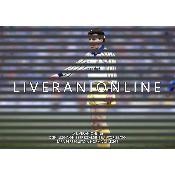 Parma calcio 1989/90 nella foto Daniele Zoratto ph archivio agenzia aldo liverani