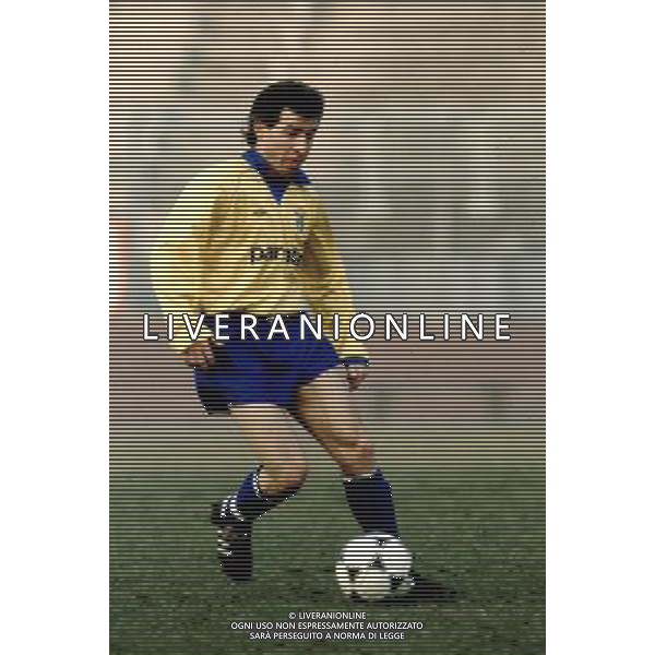 Parma calcio 1990/91 nella foto Daniele Zoratto ph archivio agenzia aldo liverani