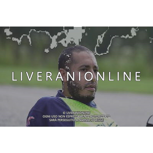 FOLGARIA 02/07/2003 PRIMO ALLENAMENTO IN RITIRO DEL PERUGIA CALCIO NELLA FOTO: SAADI AL GHEDDAFI* FOTO 1905/ROBERTO SETTONCE/ALDO LIVERANI