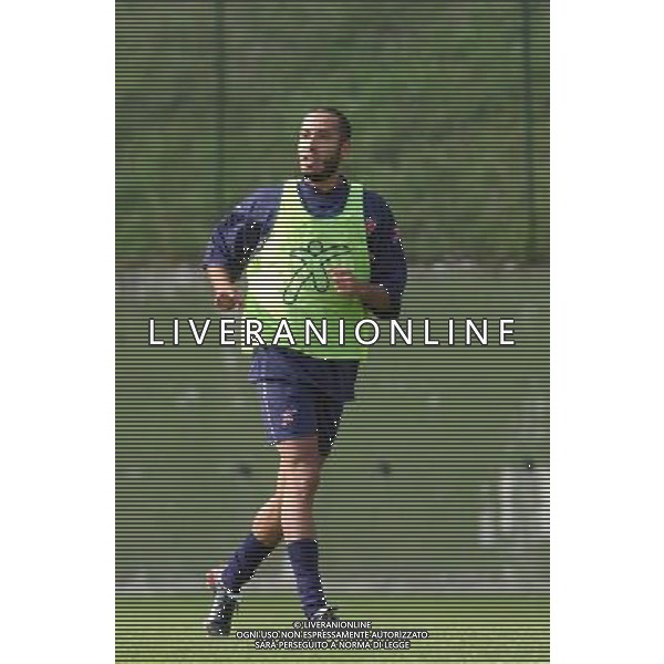 FOLGARIA 02/07/2003 PRIMO ALLENAMENTO IN RITIRO DEL PERUGIA CALCIO NELLA FOTO: SAADI AL GHEDDAFI* FOTO 1905/ROBERTO SETTONCE/ALDO LIVERANI