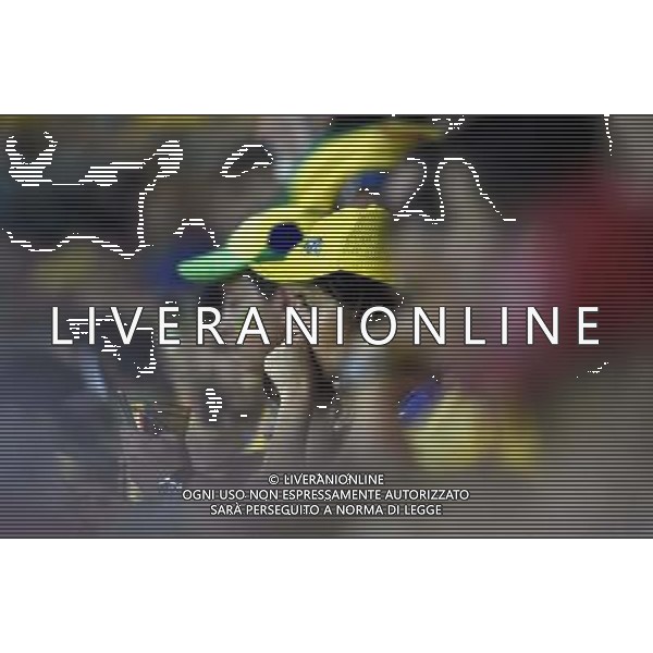 (140712) -- BRASILIA, July 12, 2014 () -- A Brazil\'s fan reacts during the third place play-off match between Brazil and Netherlands of 2014 FIFA World Cup at the Estadio Nacional Stadium in Brasilia, Brazil, on July 12, 2014.(/Lui Siu Wai)(pcy) AG ALDO LIVERANI SAS ONLY ITALY