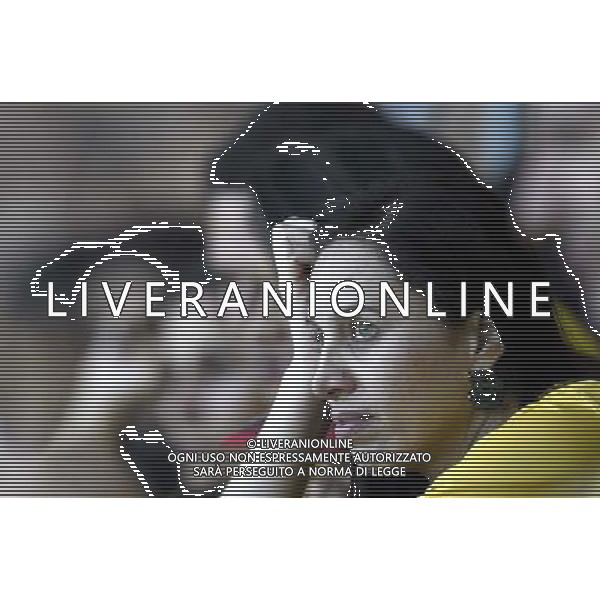 (140712) -- BRASILIA, July 12, 2014 () -- A Brazil\'s fan reacts during the third place play-off match between Brazil and Netherlands of 2014 FIFA World Cup at the Estadio Nacional Stadium in Brasilia, Brazil, on July 12, 2014.(/Lui Siu Wai)(pcy) AG ALDO LIVERANI SAS ONLY ITALY