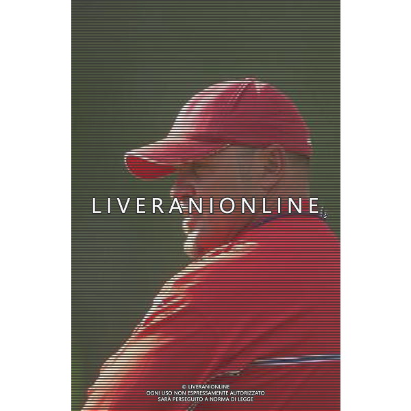 FOLGARIA 02/07/2003 PRIMO ALLENAMENTO IN RITIRO DEL PERUGIA CALCIO NELLA FOTO: COSMI SERSE * FOTO 1905/ROBERTO SETTONCE/ALDO LIVERANI