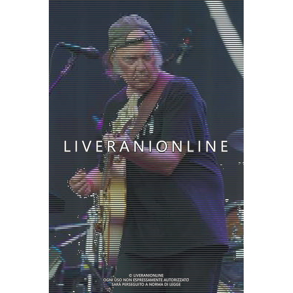 Canadian singer-songwriter Neil Young performs with Crazy Horse at British Summer Time, Hyde Park, London, England, UK on Saturday 12th July 2014. AG ALDO LIVERANI SAS ONLY ITALY