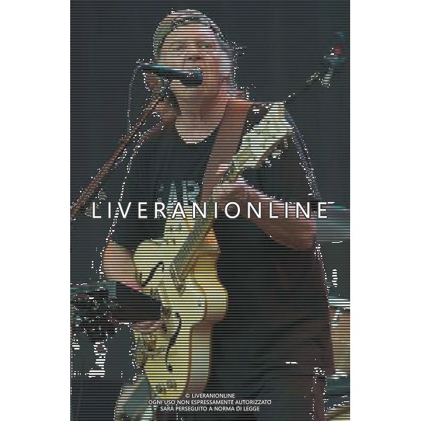 Canadian singer-songwriter Neil Young performs with Crazy Horse at British Summer Time, Hyde Park, London, England, UK on Saturday 12th July 2014. AG ALDO LIVERANI SAS ONLY ITALY