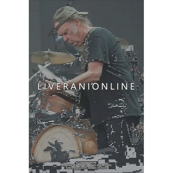 Canadian singer-songwriter Neil Young performs with Crazy Horse at British Summer Time, Hyde Park, London, England, UK on Saturday 12th July 2014. AG ALDO LIVERANI SAS ONLY ITALY