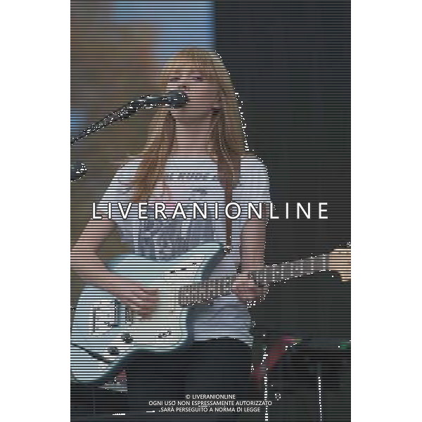 English singer-songwriter Lucy Rose perform at British Summer Time, Hyde Park, London, England, UK on Saturday 12th July 2014. AG ALDO LIVERANI SAS ONLY ITALY
