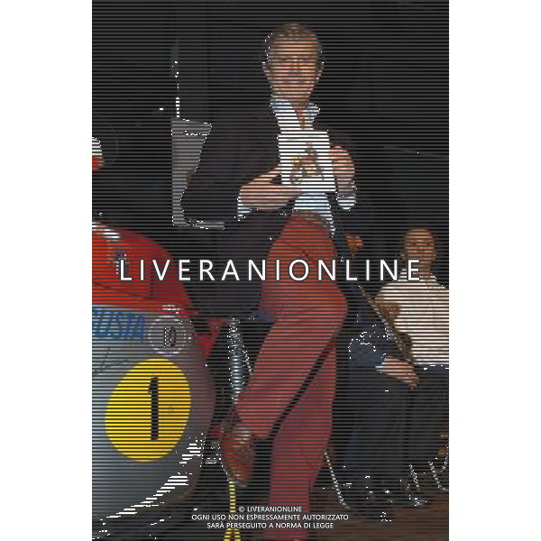 Milano 13/12/2004 presentazione del libro intervista di Giacomo Agostini \' Quindici Volte \' nella foto: giacomo agostini foto danilo Recalcati/Ag;Aldo Liverani