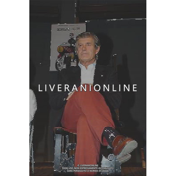 Milano 13/12/2004 presentazione del libro intervista di Giacomo Agostini \' Quindici Volte \' nella foto: giacomo agostini foto danilo Recalcati/Ag;Aldo Liverani