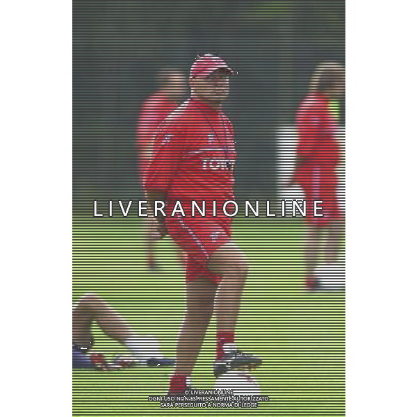 FOLGARIA 02/07/2003 PRIMO ALLENAMENTO IN RITIRO DEL PERUGIA CALCIO NELLA FOTO: COSMI SERSE * FOTO 1905/ROBERTO SETTONCE/ALDO LIVERANI
