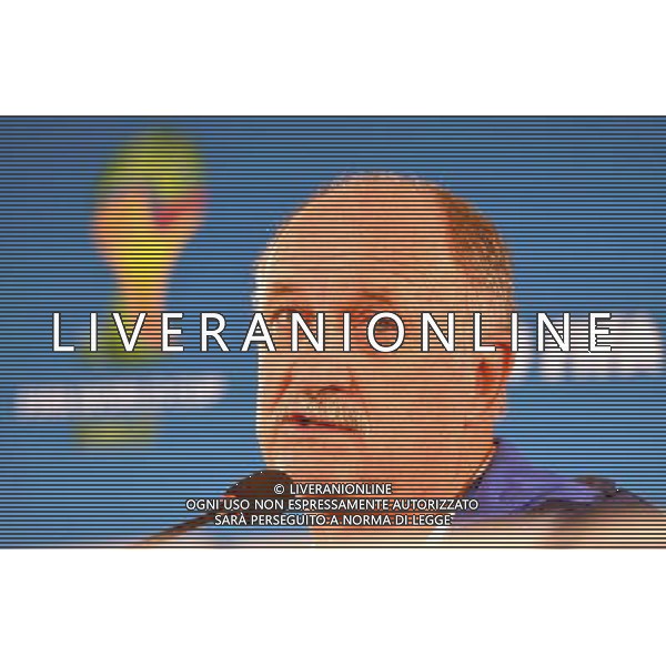 (140711) -- BRASILIA, July 11, 2014 () -- Brazil\'s coach Luiz Felipe Scolari reacts during a press conference at the Estadio Nacional Stadium in Brasilia, Brazil, on July 5, 2014. Brazil will play the 2014 FIFA World Cup football match for third place against Netherlands on Saturday.(/Guo Yong)(wll) AG ALDO LIVERANI SAS ONLY ITALY