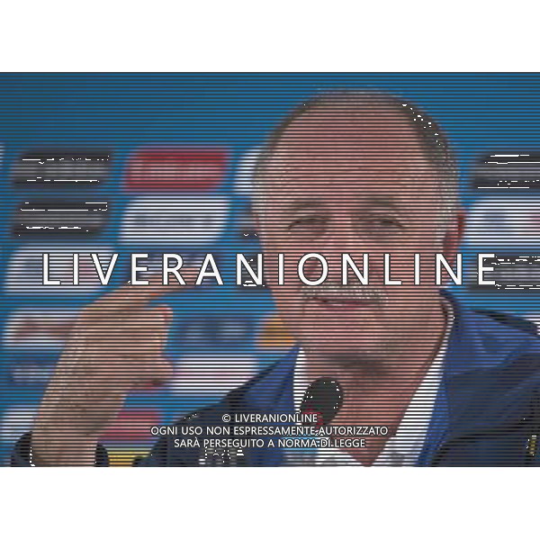 (140711) -- BRASILIA, July 11, 2014 () -- Brazil\'s coach Luiz Felipe Scolari gestures during a press conference at the Estadio Nacional Stadium in Brasilia, Brazil, on July 5, 2014. Brazil will play the 2014 FIFA World Cup football match for third place against Netherlands on Saturday.(/Yang Lei)(wll) AG ALDO LIVERANI SAS ONLY ITALY