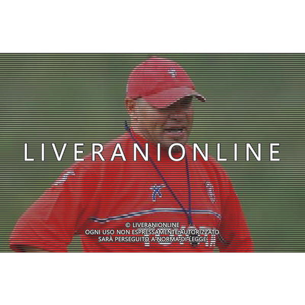 FOLGARIA 02/07/2003 PRIMO ALLENAMENTO IN RITIRO DEL PERUGIA CALCIO NELLA FOTO: COSMI SERSE * FOTO 1905/ROBERTO SETTONCE/ALDO LIVERANI