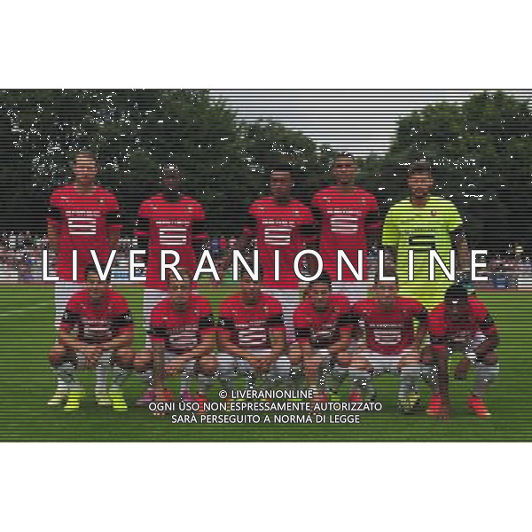 EQUIPE RENNES - 12.07.2014 - Rennes / Angers - Match amical - 2014/2015 Photo : Philippe LeBrech / Icon Sport *** Local Caption *** /Agenzia Aldo Liverani sas - ITALY ONLY - EDITORIAL USE ONLY *** Local Caption *** /Agenzia Aldo Liverani sas - ITALY ONLY - EDITORIAL USE ONLY