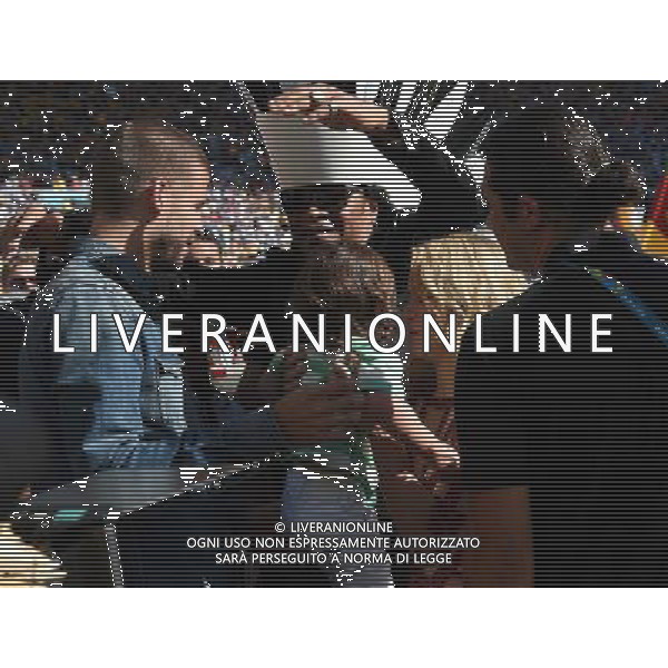 FIFA World Cup Brasile 2014 Finale Rio de Janeiro - 13.07.2014 Germania-Argentina Nella Foto:cerimonia chiusura shakira con la figlia e pique /Ph.Vitez-Ag. Aldo Liverani