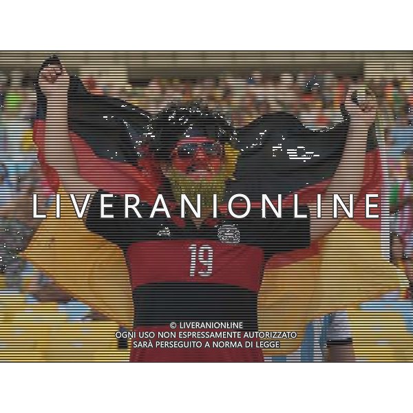 FIFA World Cup Brasile 2014 Finale Rio de Janeiro - 13.07.2014 Germania-Argentina Nella Foto:tifosi /Ph.Vitez-Ag. Aldo Liverani