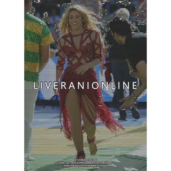 FIFA World Cup Brasile 2014 Finale Rio de Janeiro - 13.07.2014 Germania-Argentina Nella Foto:cerimonia chiusura shakira /Ph.Vitez-Ag. Aldo Liverani