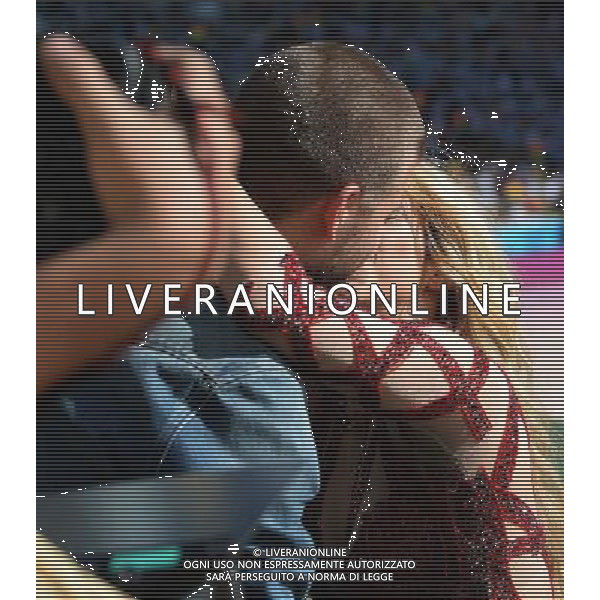 FIFA World Cup Brasile 2014 Finale Rio de Janeiro - 13.07.2014 Germania-Argentina Nella Foto:cerimonia chiusura pique e la figlia con shakira /Ph.Vitez-Ag. Aldo Liverani