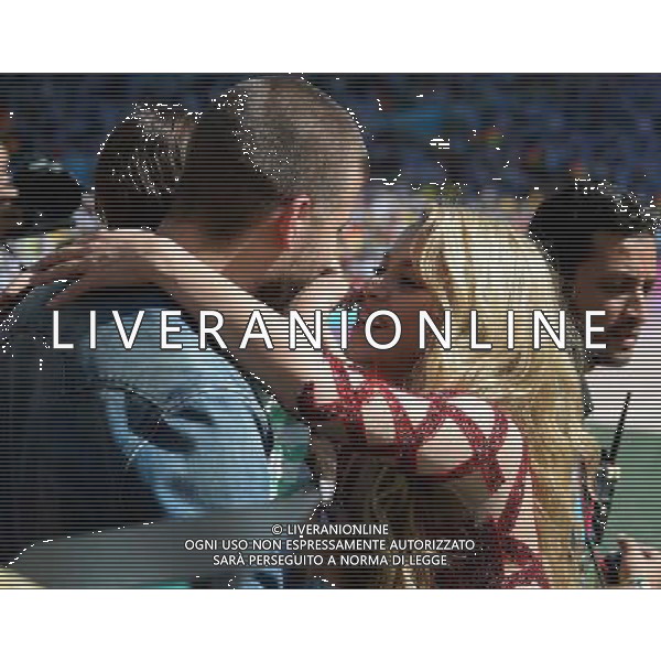 FIFA World Cup Brasile 2014 Finale Rio de Janeiro - 13.07.2014 Germania-Argentina Nella Foto:cerimonia chiusura pique e la figlia con shakira /Ph.Vitez-Ag. Aldo Liverani