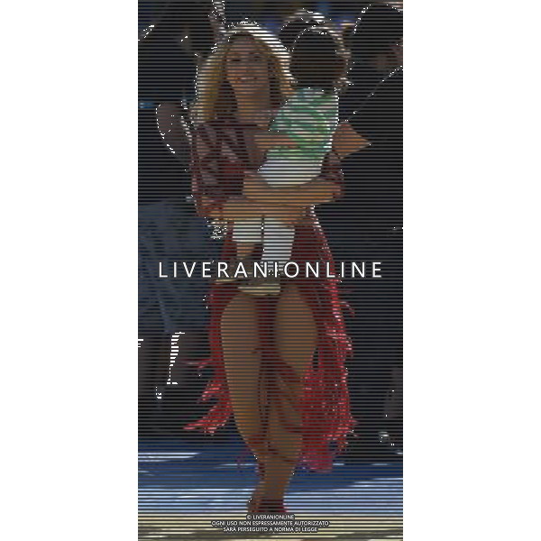 FIFA World Cup Brasile 2014 Finale Rio de Janeiro - 13.07.2014 Germania-Argentina Nella Foto:cerimonia chiusura shakira con la figlia /Ph.Vitez-Ag. Aldo Liverani