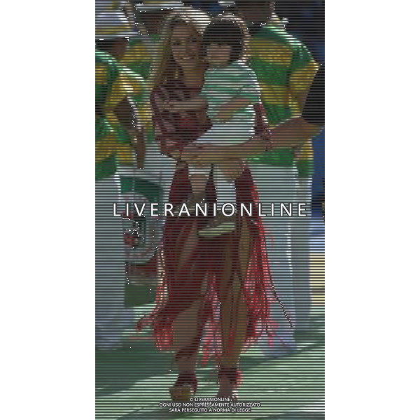 FIFA World Cup Brasile 2014 Finale Rio de Janeiro - 13.07.2014 Germania-Argentina Nella Foto:cerimonia chiusura shakira con la figlia /Ph.Vitez-Ag. Aldo Liverani