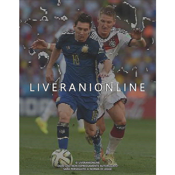 FIFA World Cup Brasile 2014 Finale Rio de Janeiro - 13.07.2014 Germania-Argentina Nella Foto:messi schweinsteiger /Ph.Vitez-Ag. Aldo Liverani