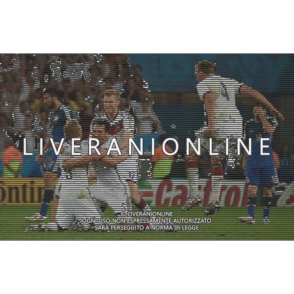 FIFA World Cup Brasile 2014 Finale Rio de Janeiro - 13.07.2014 Germania-Argentina Nella Foto:esultazna germania /Ph.Vitez-Ag. Aldo Liverani