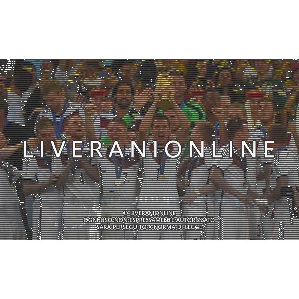 FIFA World Cup Brasile 2014 Finale Rio de Janeiro - 13.07.2014 Germania-Argentina Nella Foto:klose alza la coppa /Ph.Vitez-Ag. Aldo Liverani