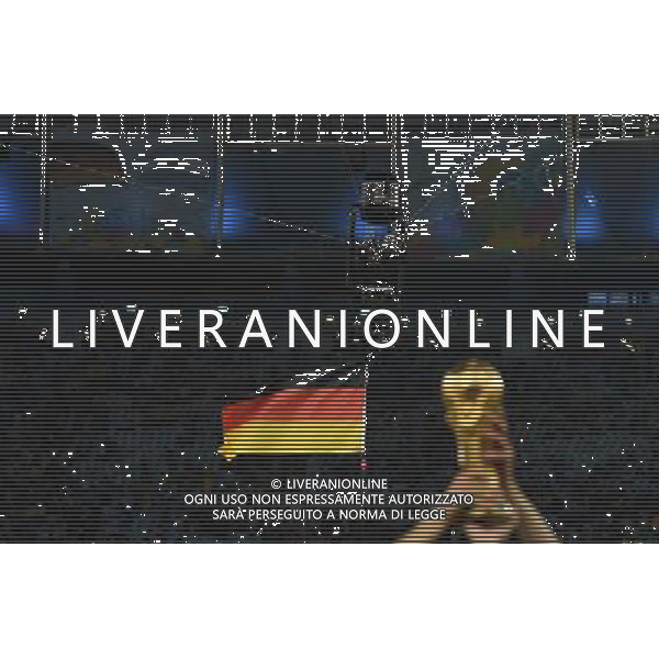 FIFA World Cup Brasile 2014 Finale Rio de Janeiro - 13.07.2014 Germania-Argentina Nella Foto:la spider cam con la bandiera della germania /Ph.Vitez-Ag. Aldo Liverani