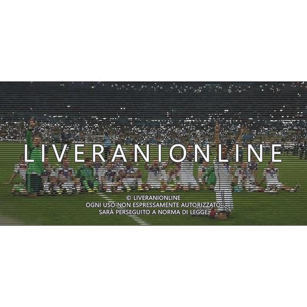 FIFA World Cup Brasile 2014 Finale Rio de Janeiro - 13.07.2014 Germania-Argentina Nella Foto:i giocatori festeggiano con i tifosi /Ph.Vitez-Ag. Aldo Liverani