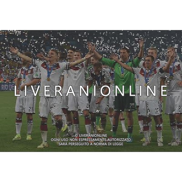 FIFA World Cup Brasile 2014 Finale Rio de Janeiro - 13.07.2014 Germania-Argentina Nella Foto:Festeggiamenti /Ph.Vitez-Ag. Aldo Liverani