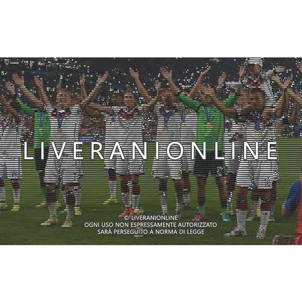 FIFA World Cup Brasile 2014 Finale Rio de Janeiro - 13.07.2014 Germania-Argentina Nella Foto:Festeggiamenti /Ph.Vitez-Ag. Aldo Liverani