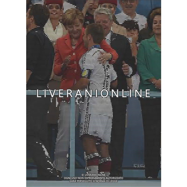 FIFA World Cup Brasile 2014 Finale Rio de Janeiro - 13.07.2014 Germania-Argentina Nella Foto:Merkel Angela-Lahm Philipp /Ph.Vitez-Ag. Aldo Liverani