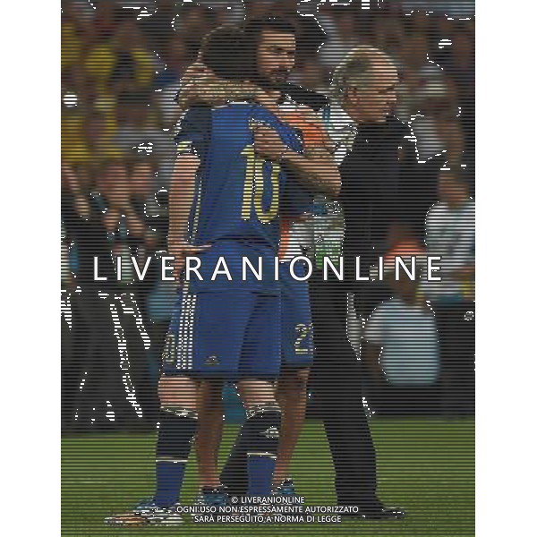 FIFA World Cup Brasile 2014 Finale Rio de Janeiro - 13.07.2014 Germania-Argentina Nella Foto:Messi Lionel-Lavezzi Ezequiel-Sabella Alejandro /Ph.Vitez-Ag. Aldo Liverani