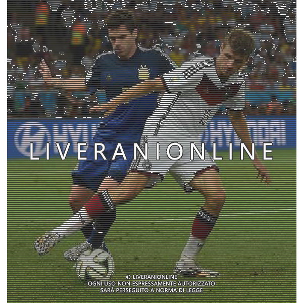 FIFA World Cup Brasile 2014 Finale Rio de Janeiro - 13.07.2014 Germania-Argentina Nella Foto:Mueller Thomas-Gago Fernando /Ph.Vitez-Ag. Aldo Liverani