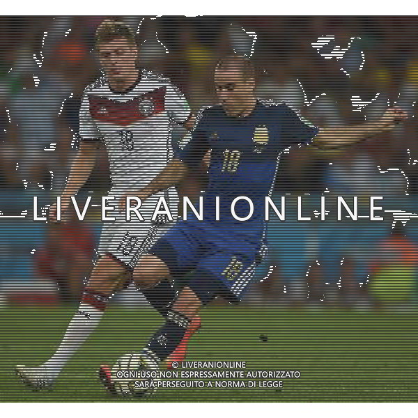 FIFA World Cup Brasile 2014 Finale Rio de Janeiro - 13.07.2014 Germania-Argentina Nella Foto:Palacio Rodrigo-Kroos Toni /Ph.Vitez-Ag. Aldo Liverani