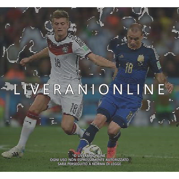 FIFA World Cup Brasile 2014 Finale Rio de Janeiro - 13.07.2014 Germania-Argentina Nella Foto:Palacio Rodrigo-Kroos Toni /Ph.Vitez-Ag. Aldo Liverani