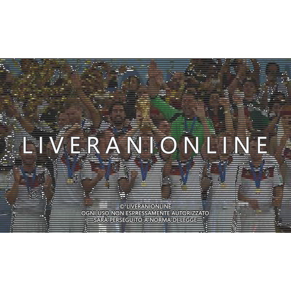 FIFA World Cup Brasile 2014 Finale Rio de Janeiro - 13.07.2014 Germania-Argentina Nella Foto:Premiazione Schweinsteiger Bastian /Ph.Vitez-Ag. Aldo Liverani