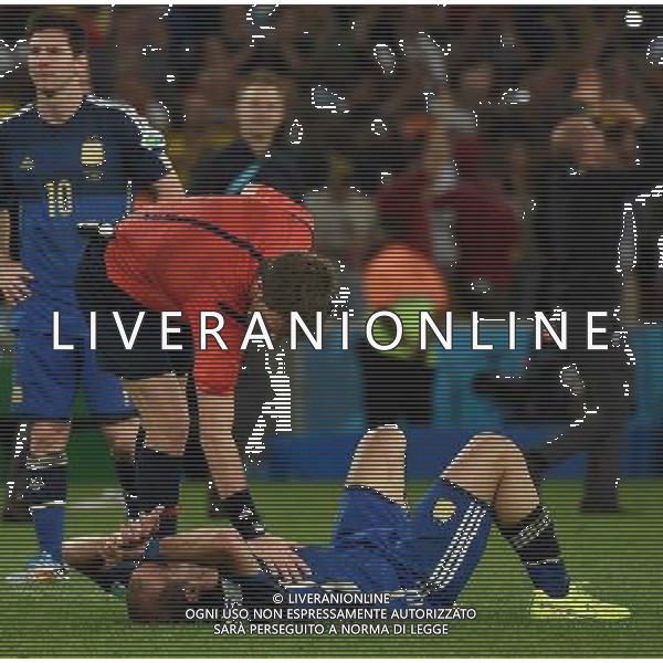 FIFA World Cup Brasile 2014 Finale Rio de Janeiro - 13.07.2014 Germania-Argentina Nella Foto:Rizzoli Nicola-Zabaleta Pablo /Ph.Vitez-Ag. Aldo Liverani