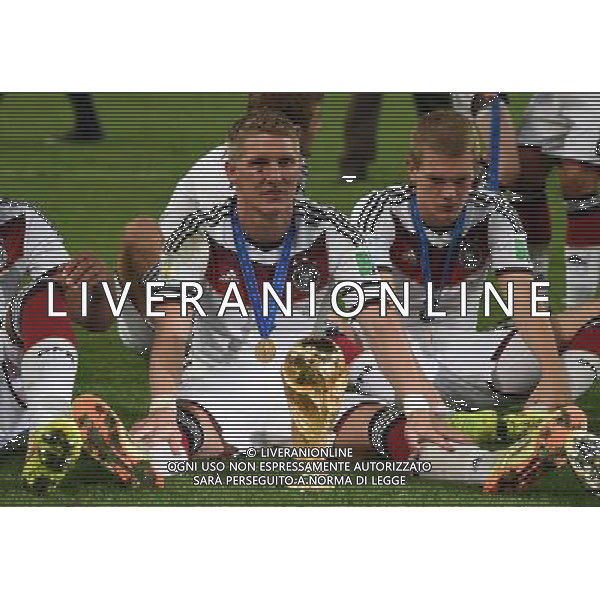 FIFA World Cup Brasile 2014 Finale Rio de Janeiro - 13.07.2014 Germania-Argentina Nella Foto:Schweinsteiger Bastian /Ph.Vitez-Ag. Aldo Liverani