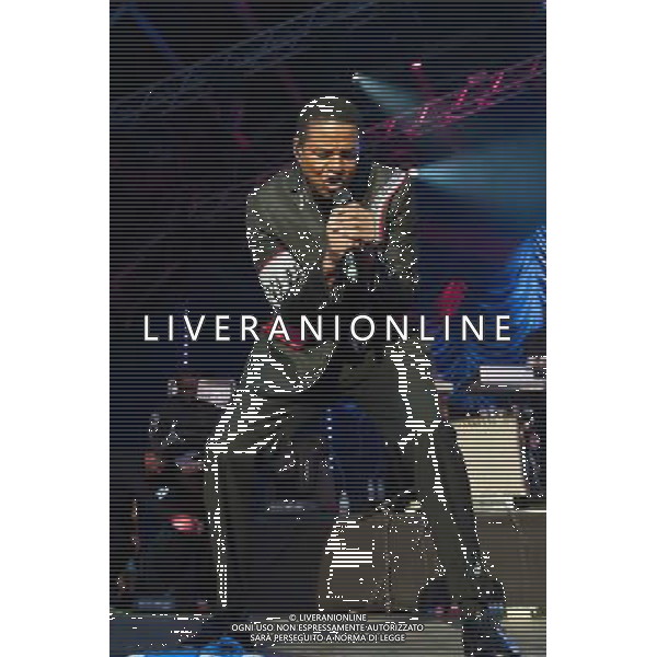 The Jacksons perform on the Floating Stage at the Henley Festival on 12th July 2014. Pictures by Nigel Pain B3287/Retna ©PHOTOSHOT/Agenzia Aldo Liverani sas - ITALY ONLY - EDITORIAL USE ONLY