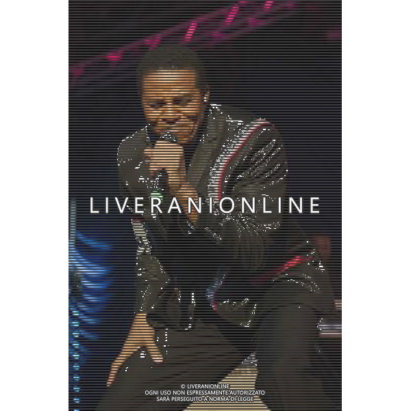 The Jacksons perform on the Floating Stage at the Henley Festival on 12th July 2014. Pictures by Nigel Pain B3287/Retna ©PHOTOSHOT/Agenzia Aldo Liverani sas - ITALY ONLY - EDITORIAL USE ONLY