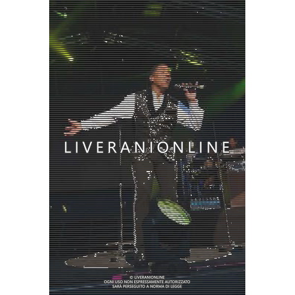 The Jacksons perform on the Floating Stage at the Henley Festival on 12th July 2014. Pictures by Nigel Pain B3287/Retna ©PHOTOSHOT/Agenzia Aldo Liverani sas - ITALY ONLY - EDITORIAL USE ONLY