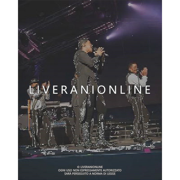 The Jacksons perform on the Floating Stage at the Henley Festival on 12th July 2014. Pictures by Nigel Pain B3287/Retna ©PHOTOSHOT/Agenzia Aldo Liverani sas - ITALY ONLY - EDITORIAL USE ONLY
