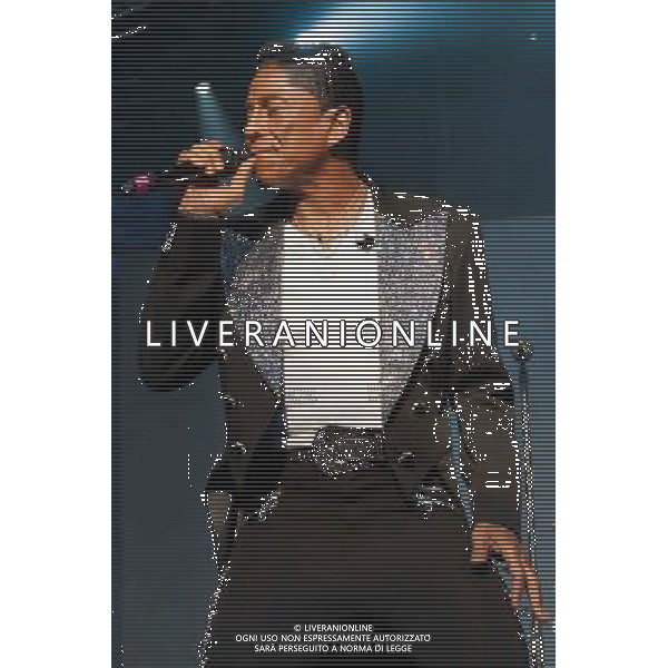 The Jacksons perform on the Floating Stage at the Henley Festival on 12th July 2014. Pictures by Nigel Pain B3287/Retna ©PHOTOSHOT/Agenzia Aldo Liverani sas - ITALY ONLY - EDITORIAL USE ONLY