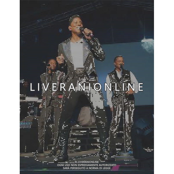 The Jacksons perform on the Floating Stage at the Henley Festival on 12th July 2014. Pictures by Nigel Pain B3287/Retna ©PHOTOSHOT/Agenzia Aldo Liverani sas - ITALY ONLY - EDITORIAL USE ONLY