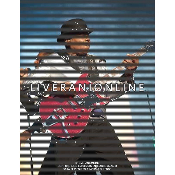 The Jacksons perform on the Floating Stage at the Henley Festival on 12th July 2014. Pictures by Nigel Pain B3287/Retna ©PHOTOSHOT/Agenzia Aldo Liverani sas - ITALY ONLY - EDITORIAL USE ONLY