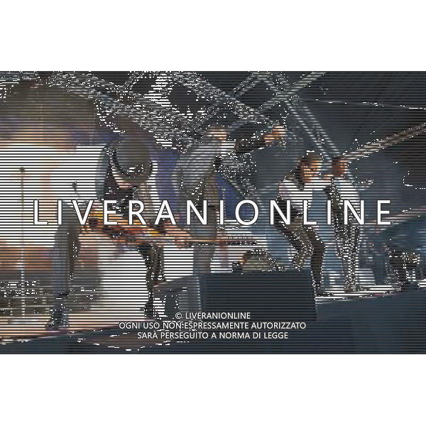 The Jacksons perform on the Floating Stage at the Henley Festival on 12th July 2014. Pictures by Nigel Pain B3287/Retna ©PHOTOSHOT/Agenzia Aldo Liverani sas - ITALY ONLY - EDITORIAL USE ONLY