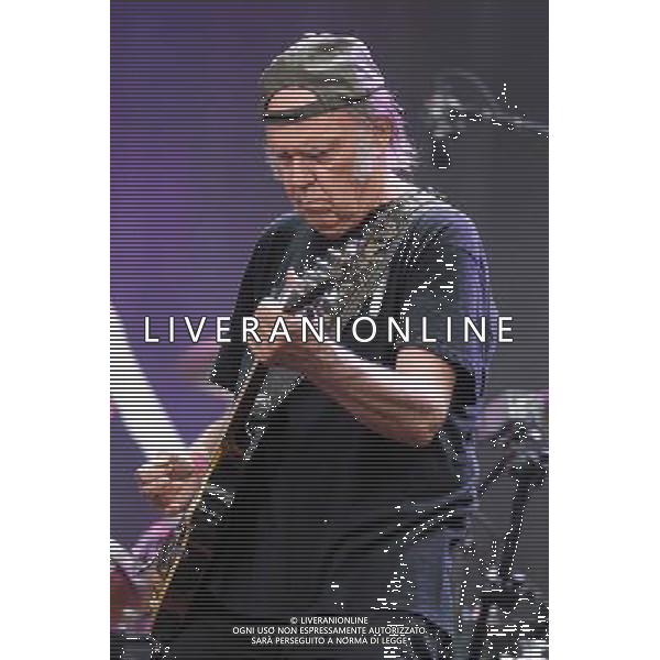 London, UK, 12/07/2014 : Neil Young and Crazy Horse play British Summertime Hyde Park. Persons Pictured: Neil Young. Picture by Julie Edwards ©PHOTOSHOT/Agenzia Aldo Liverani sas - ITALY ONLY - EDITORIAL USE ONLY